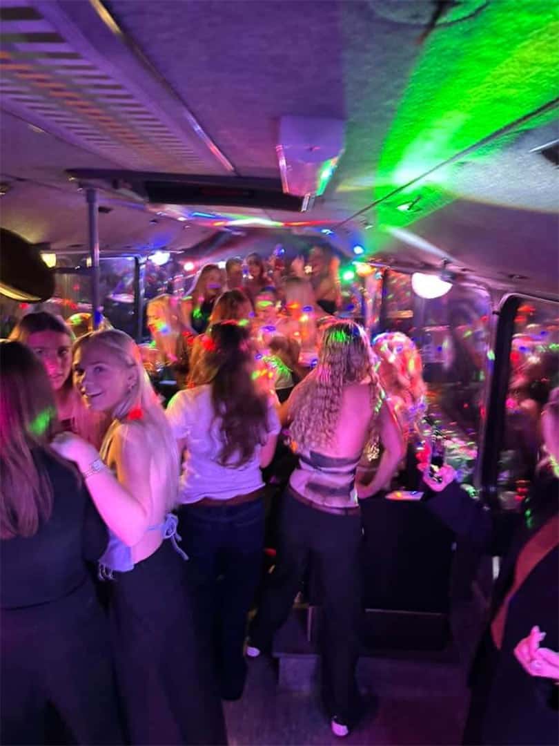 pris på partybus